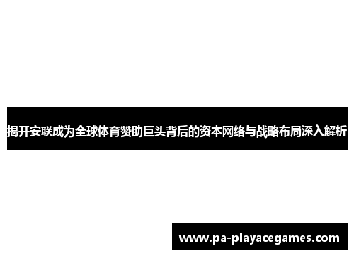 揭开安联成为全球体育赞助巨头背后的资本网络与战略布局深入解析 揭开安联成为全球体育赞助巨头背后的资本网络与战略布局深入解析