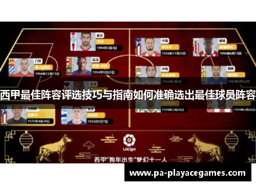 西甲最佳阵容评选技巧与指南如何准确选出最佳球员阵容 西甲最佳阵容评选技巧与指南如何准确选出最佳球员阵容